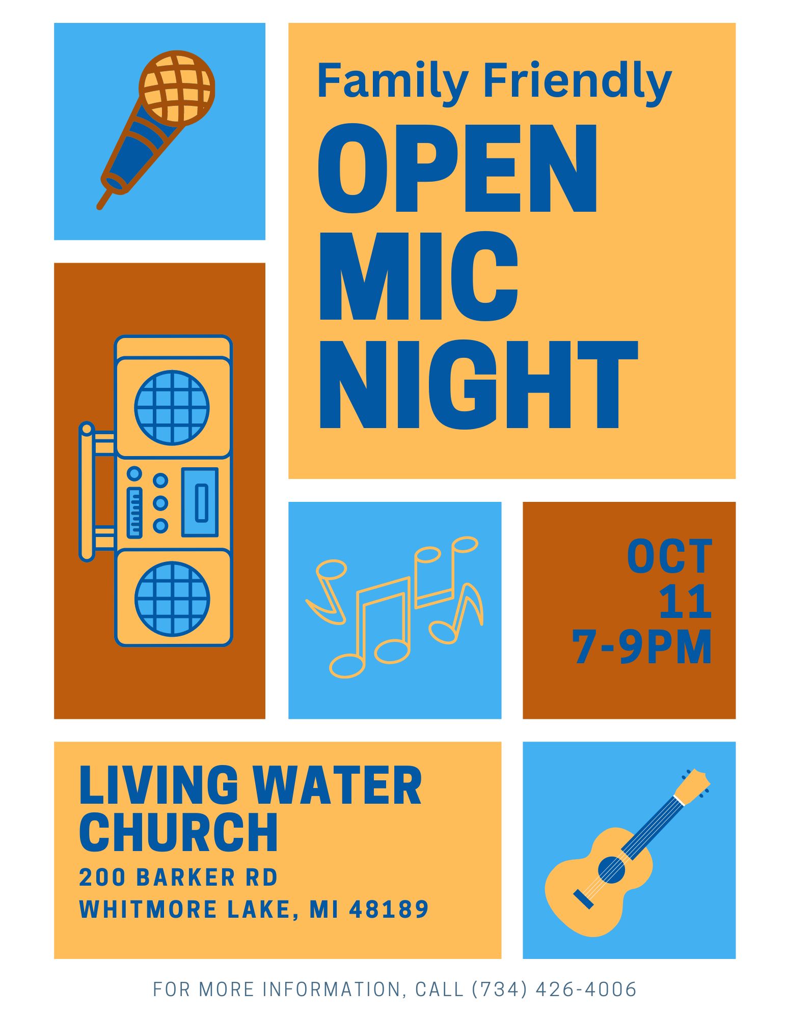 open mic flyer 102024